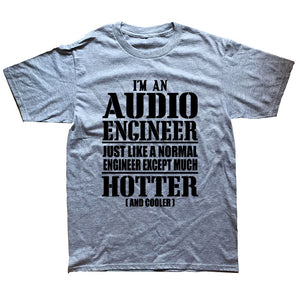 Audio Engineer Cooler Sound Guy T-Shirt Mens 2020