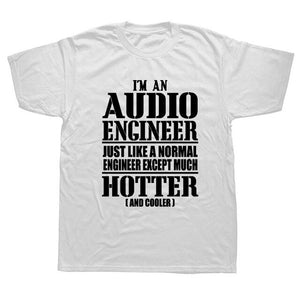 Audio Engineer Cooler Sound Guy T-Shirt Mens 2020