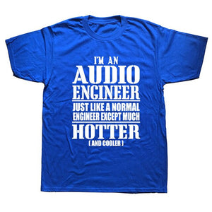 Audio Engineer Cooler Sound Guy T-Shirt Mens 2020